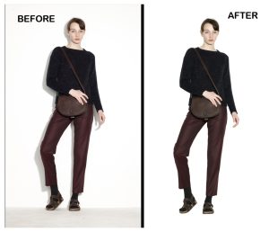 Model clipping path services