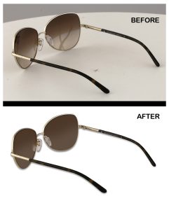Glass clipping path